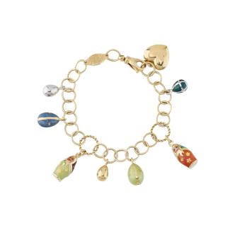 Faberge Eight Charm Bracelet